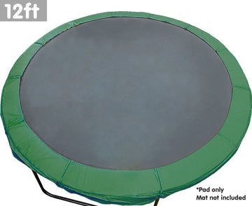 Trampoline 12ft Replacement Reinforced Outdoor  Pad Cover - Green